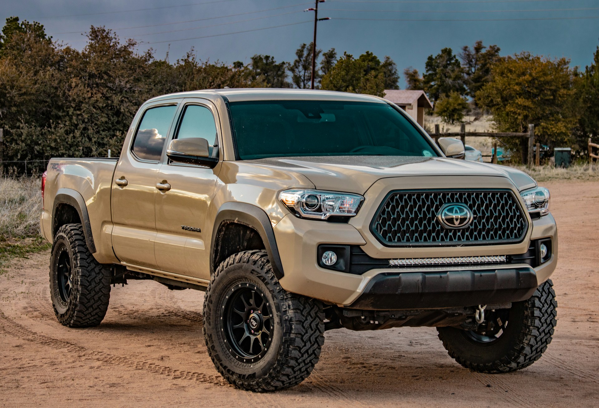 Complete build package - lifted truck with wheels and tires